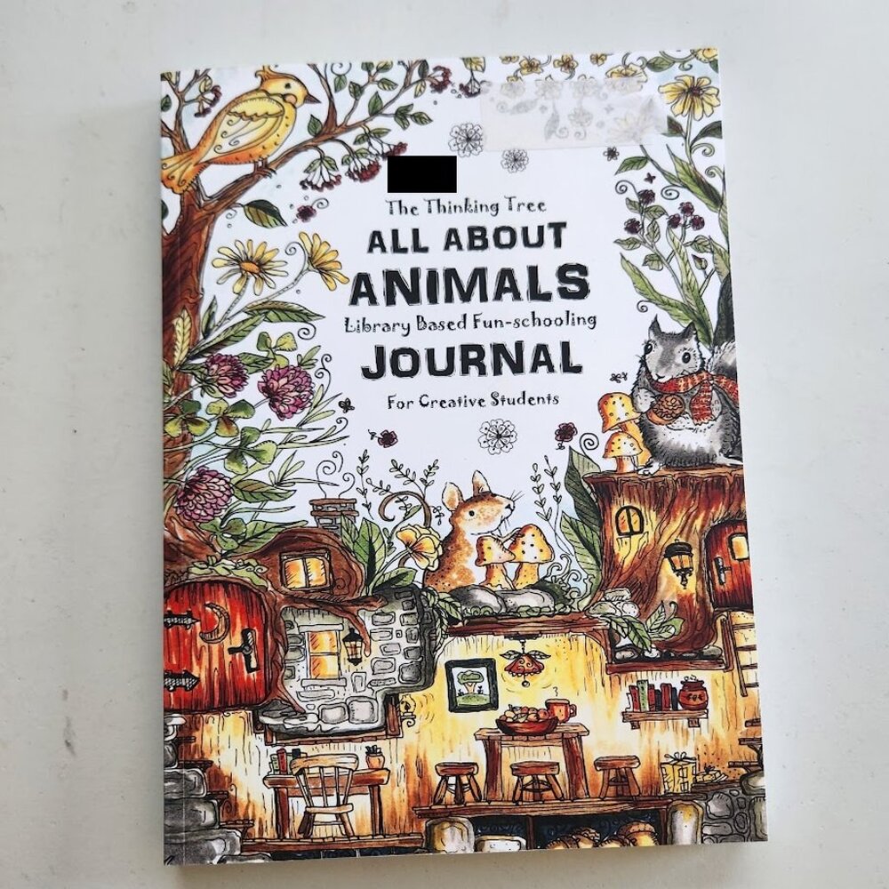 All About Animals Journal Workbook Activity Book Nature Homeschool Homeschooling